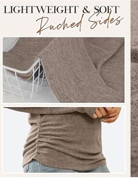 Classic Heather Gray Long Sleeve Crewneck Top Long Sleeve